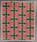 INDIANA BROKEN DISHES PIECED QUILT