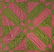 AMERICAN PINK AND POISON GREEN PIECED QUILT - 4