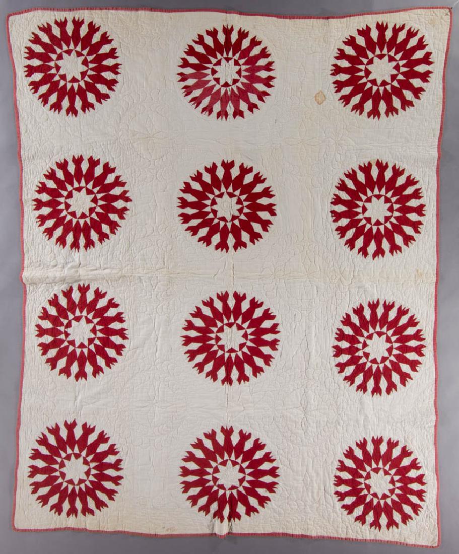 AMERICAN STAR PIECED QUILT (1 of 7)