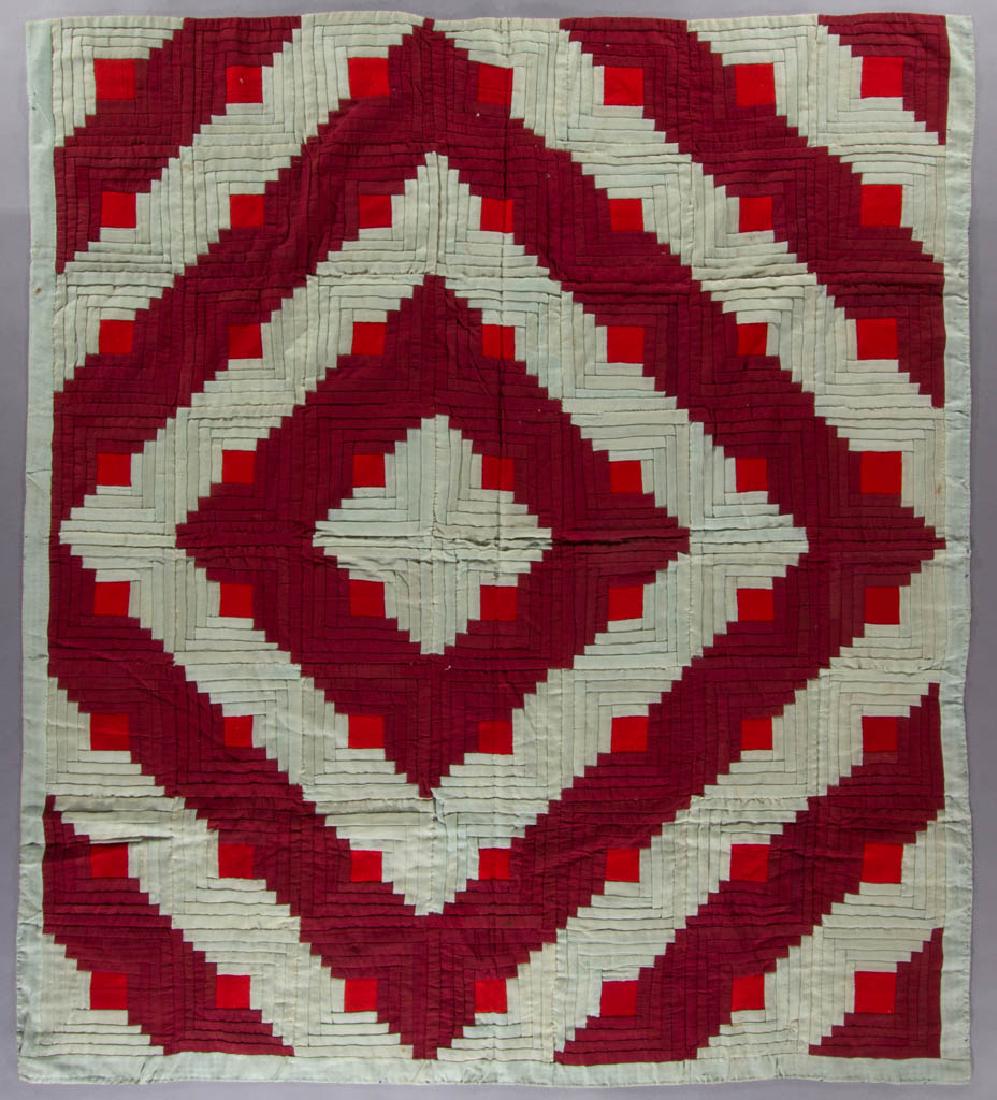 SHENANDOAH VALLEY OF VIRGINIA LOG CABIN QUILT (1 of 5)