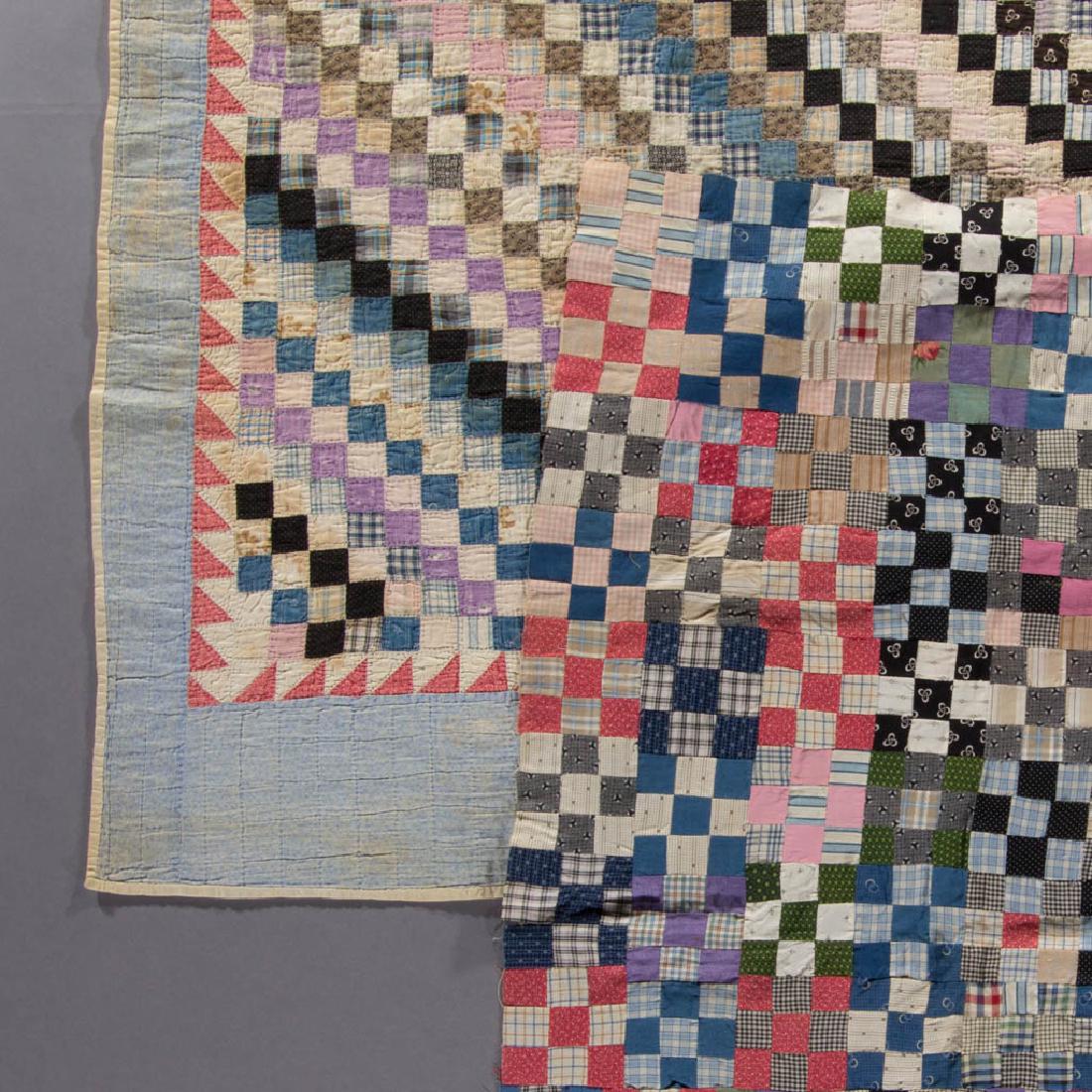 PENNSYLVANIA PIECED QUILT AND QUILT TOP, LOT OF TWO (1 of 9)