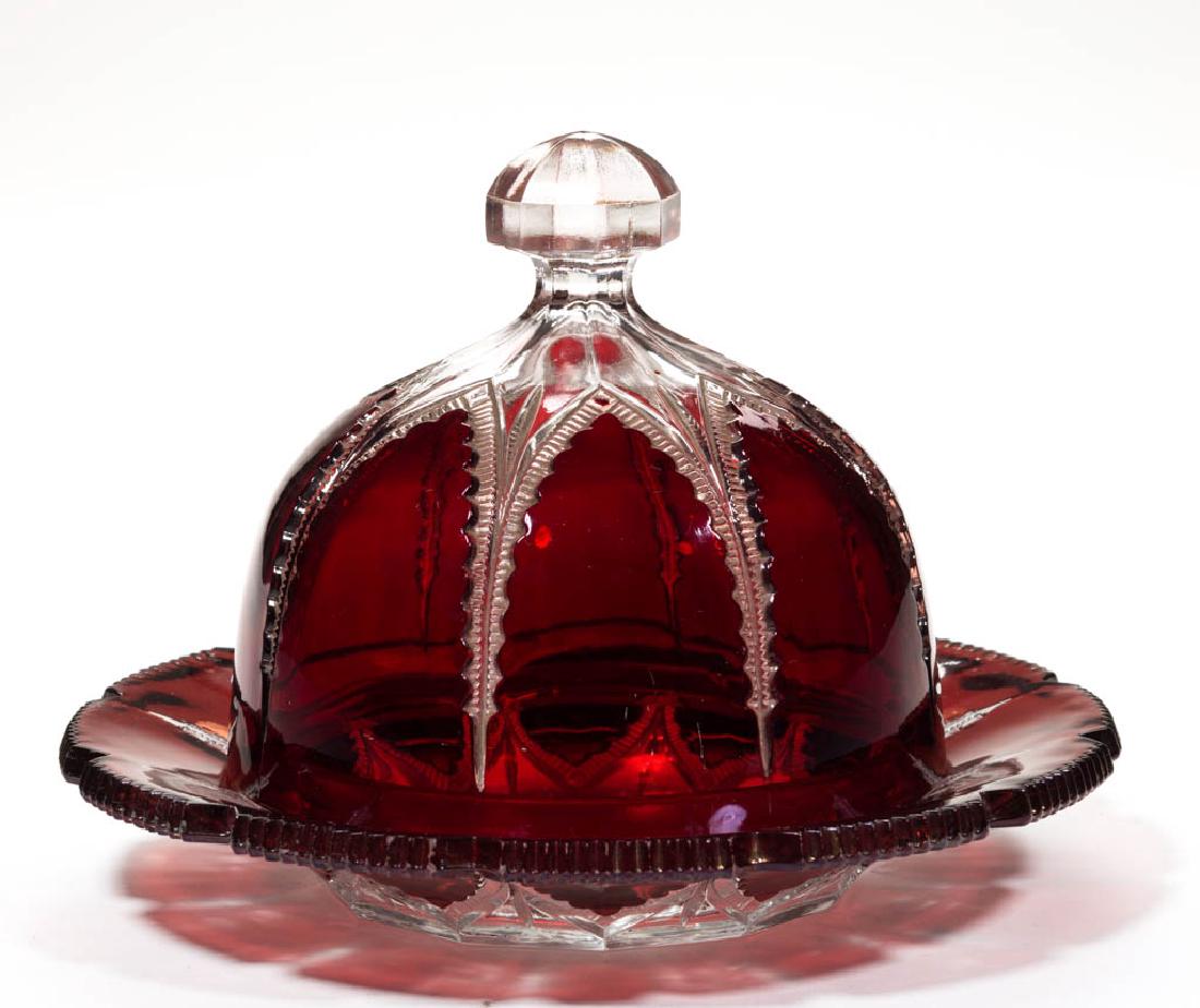 CO-OP NO. 376 / GOTHIC ARCH - RUBY-STAINED COVERED (1 of 1)