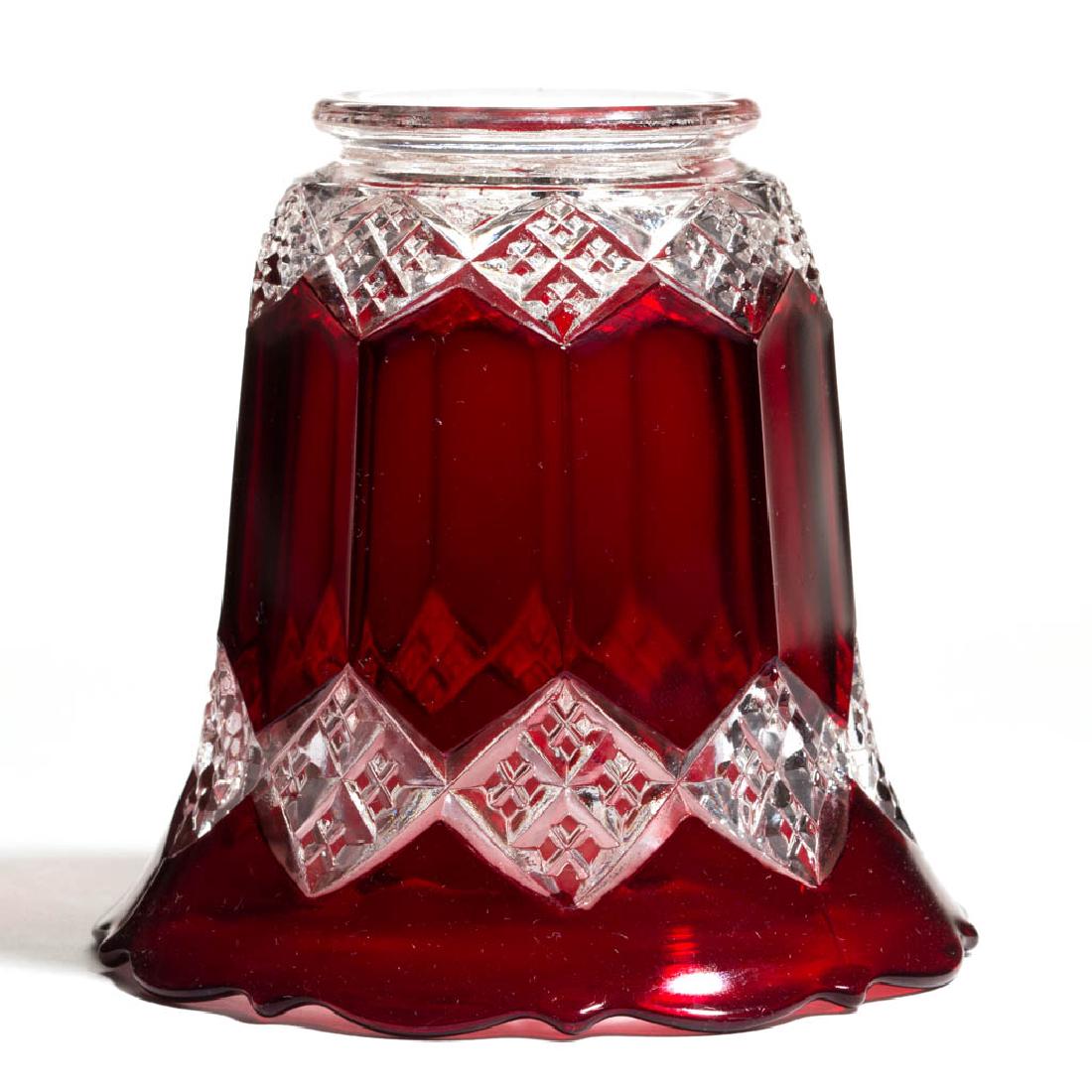 IMPERIAL NO. 1 / THREE-IN-ONE - RUBY-STAINED GAS / (1 of 1)