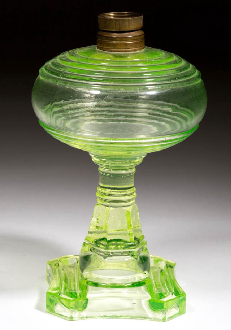 MATCH HOLDER BASE KEROSENE STAND LAMP (1 of 1)