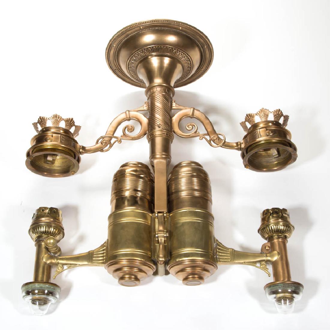 ADAMS AND WESTLAKE DOUBLE-ARM KEROSENE RAILROAD (1 of 2)