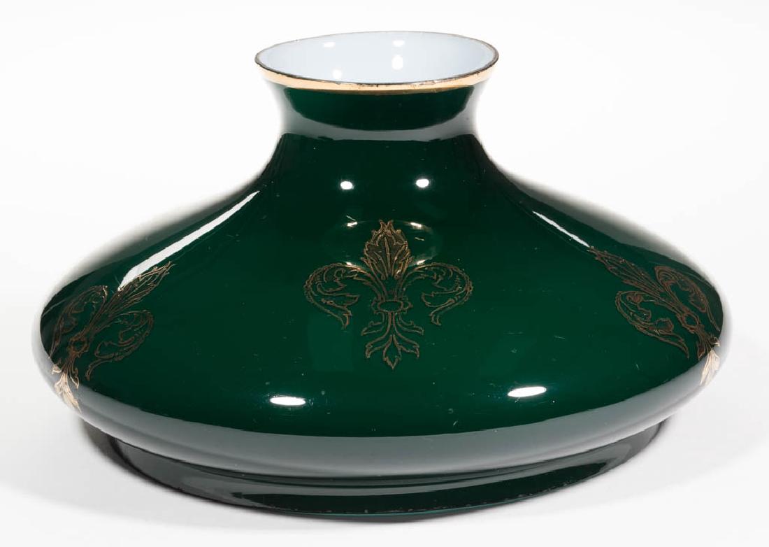 EMERALITE-STYLE FLEUR-DE-LIS TAM-O-SHANTER LAMP SHADE (1 of 1)