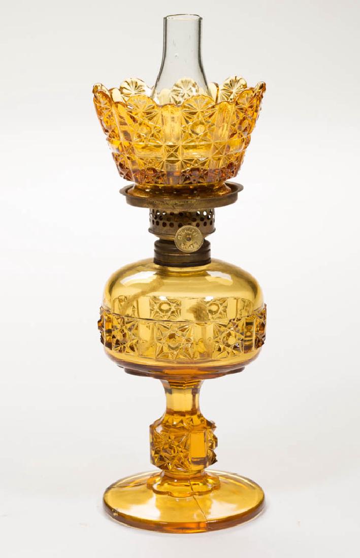 DAISY AND CUBE / STARS AND BARS MINIATURE STAND LAMP (1 of 1)