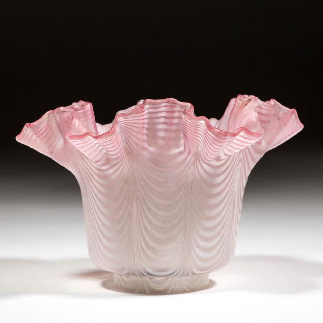 VICTORIAN NAILSEA MINIATURE LAMP SHADE (1 of 1)