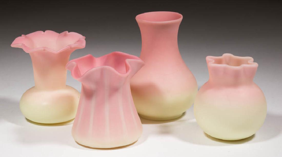 ASSORTED BURMESE VASES, LOT OF FOUR (1 of 1)