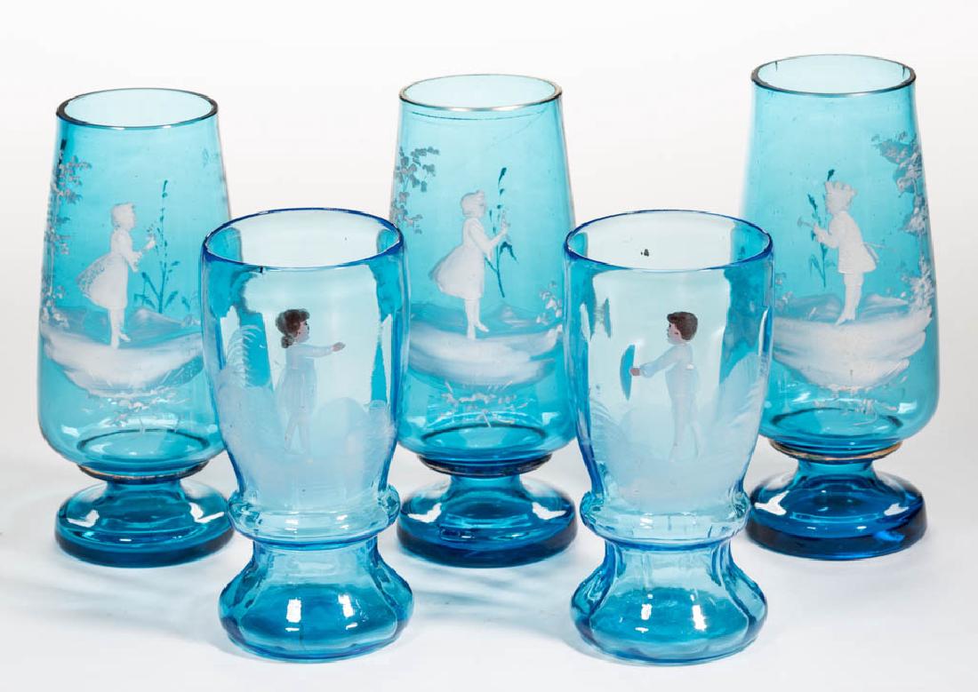 VICTORIAN MARY GREGORY (SO-CALLED) DECORATED DRINKING (1 of 1)