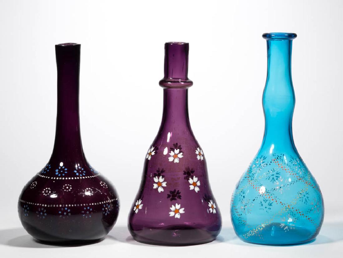 ASSORTED VICTORIAN ENAMEL-DECORATED BITTERS / BARBER'S (1 of 1)