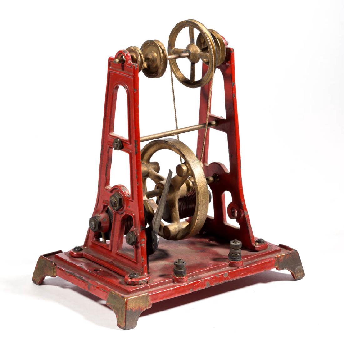 CAST-IRON ELECTROMAGNETIC TOY MOTOR / ENGINE (1 of 2)