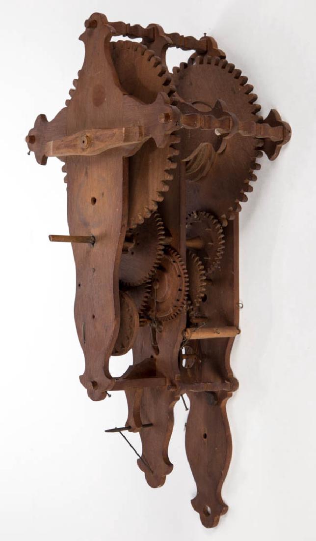 WHIMSICAL WOODEN MECHANICAL / CLOCK WORKS (1 of 2)
