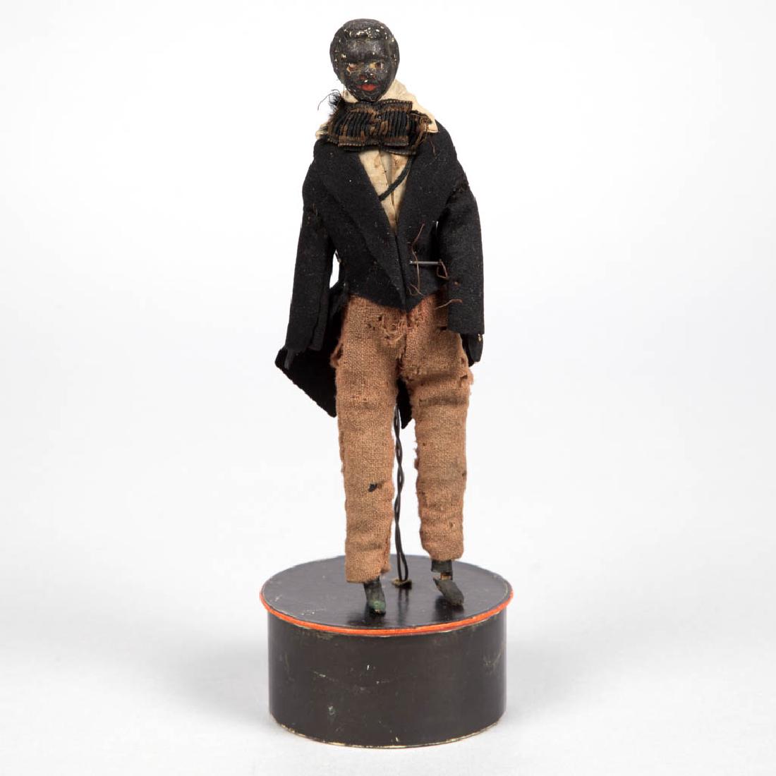 BLACK AMERICANA PAPER MACHE HEAD CHARACTER MAN DOLL (1 of 2)