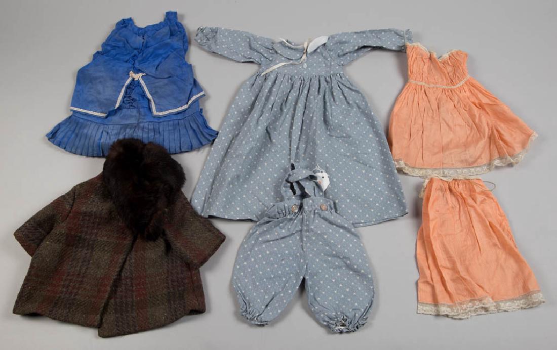 ASSORTED VINTAGE DOLL CLOTHES, LOT OF SIX (1 of 1)