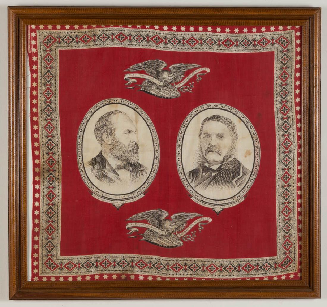 JAMES A. GARFIELD 1880 PRESIDENTIAL CAMPAIGN SOUVENIR (1 of 2)