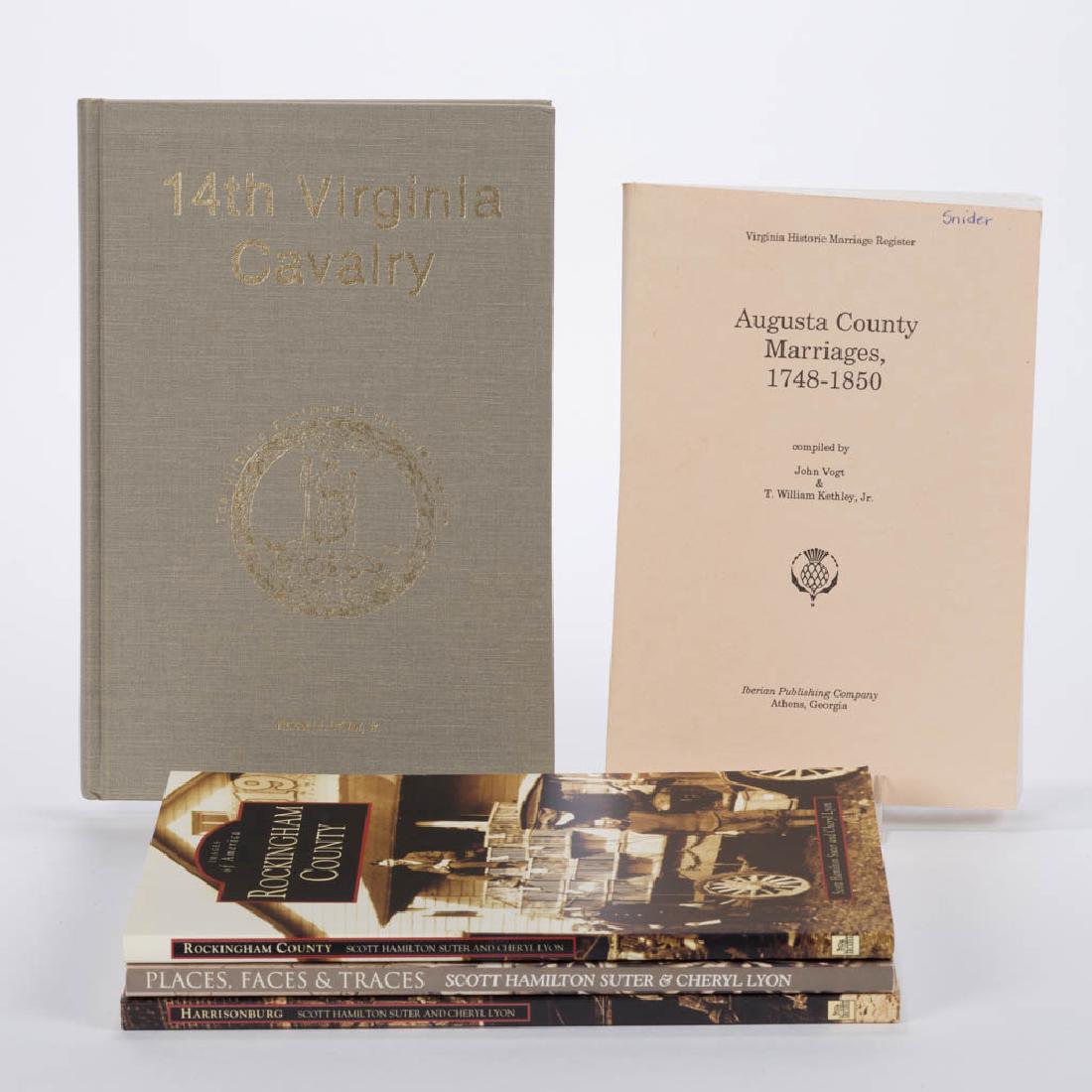 ASSORTED SHENANDOAH VALLEY OF VIRGINIA HISTORY VOLUMES, (1 of 1)