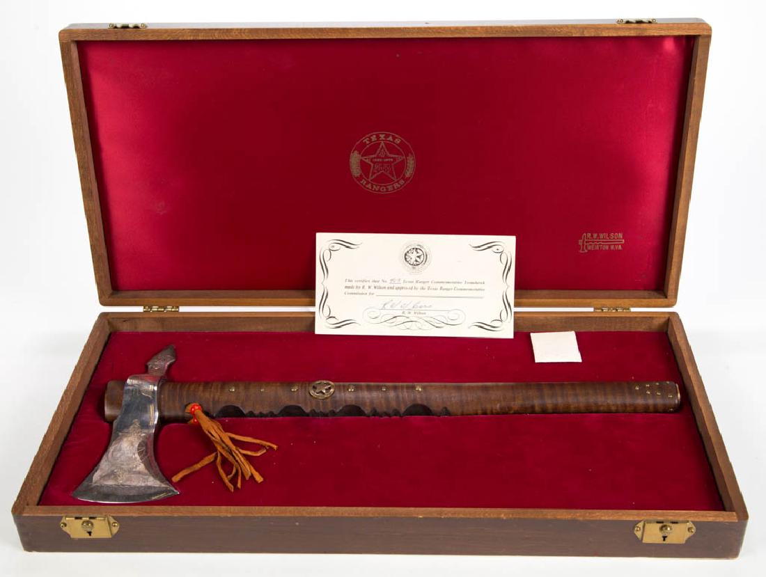 R. W. WILSON CUSTOM TEXAS RANGERS COMMEMORATIVE (1 of 3)