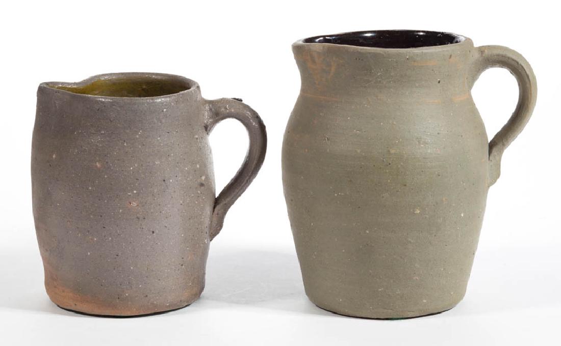 STAMPED "MARION. VA.", VIRGINIA STONEWARE CREAM (1 of 4)