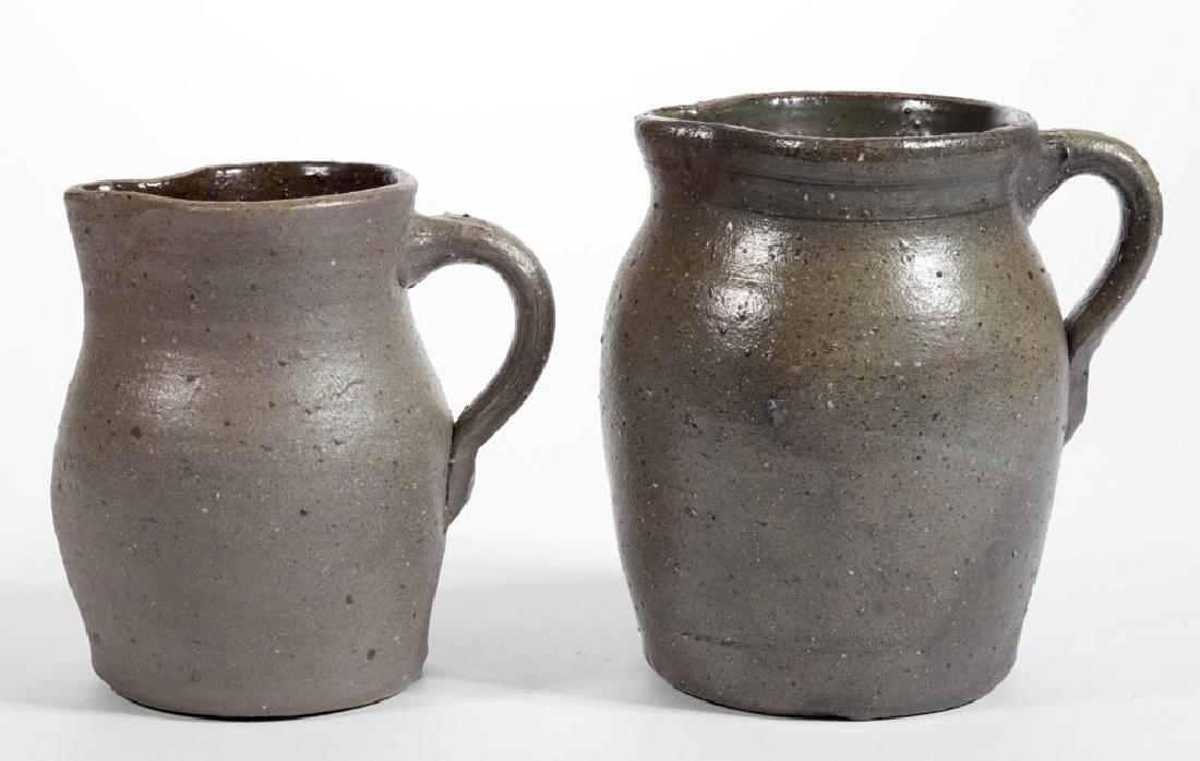 STAMPED "MARION. VA.", VIRGINIA STONEWARE CREAM (1 of 3)