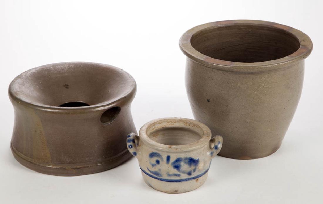 ASSORTED VIRGINIA STONEWARE ARTICLES, LOT OF TWO (1 of 1)