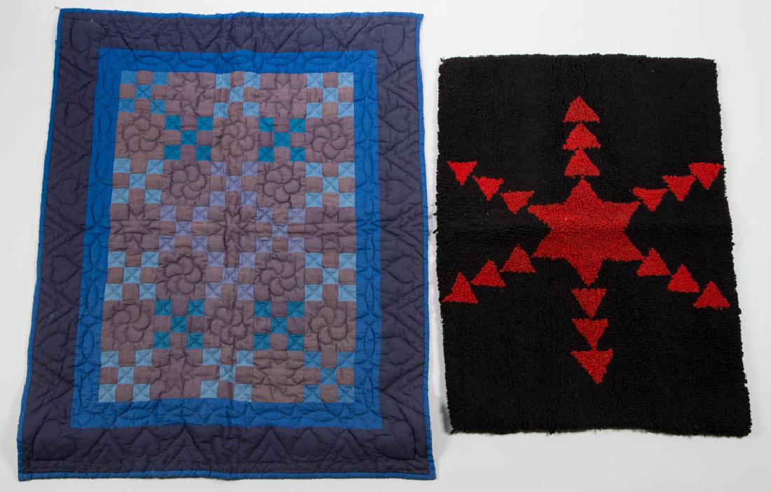 AMERICAN TEXTILE ARTICLES, LOT OF TWO (1 of 3)