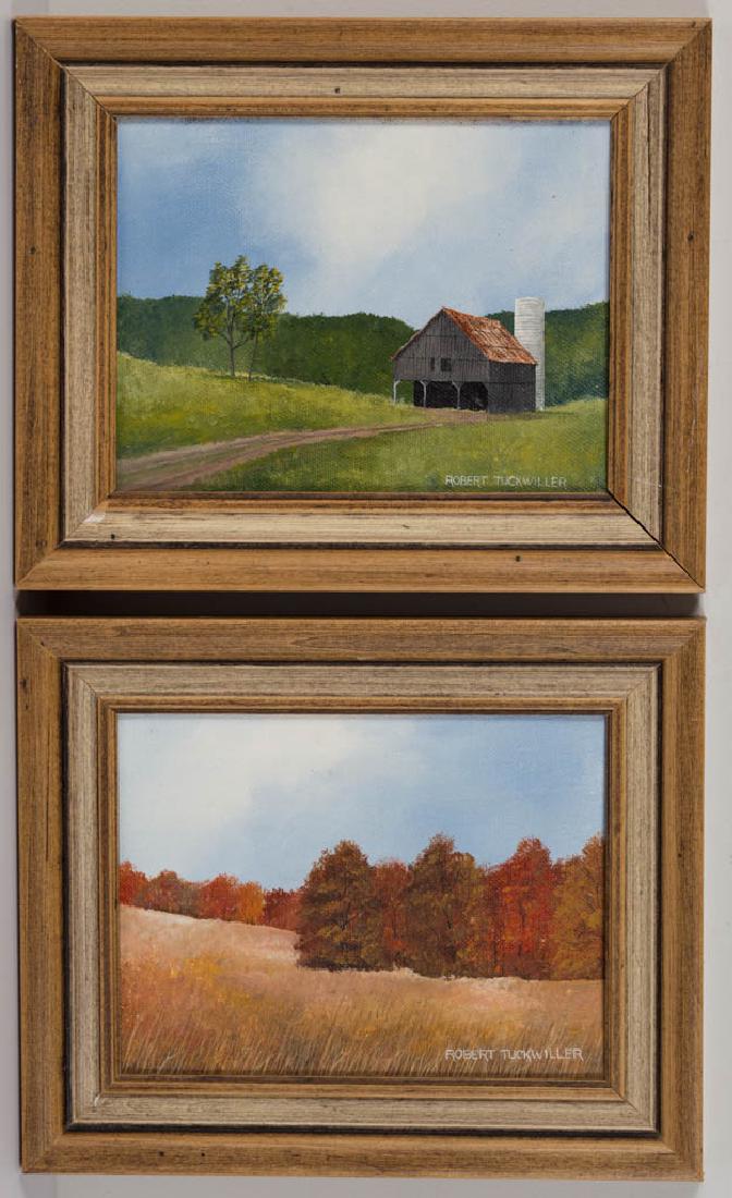 PAIR OF ROBERT E. TUCKWILLER (AMERICAN, B. 1953) (1 of 2)