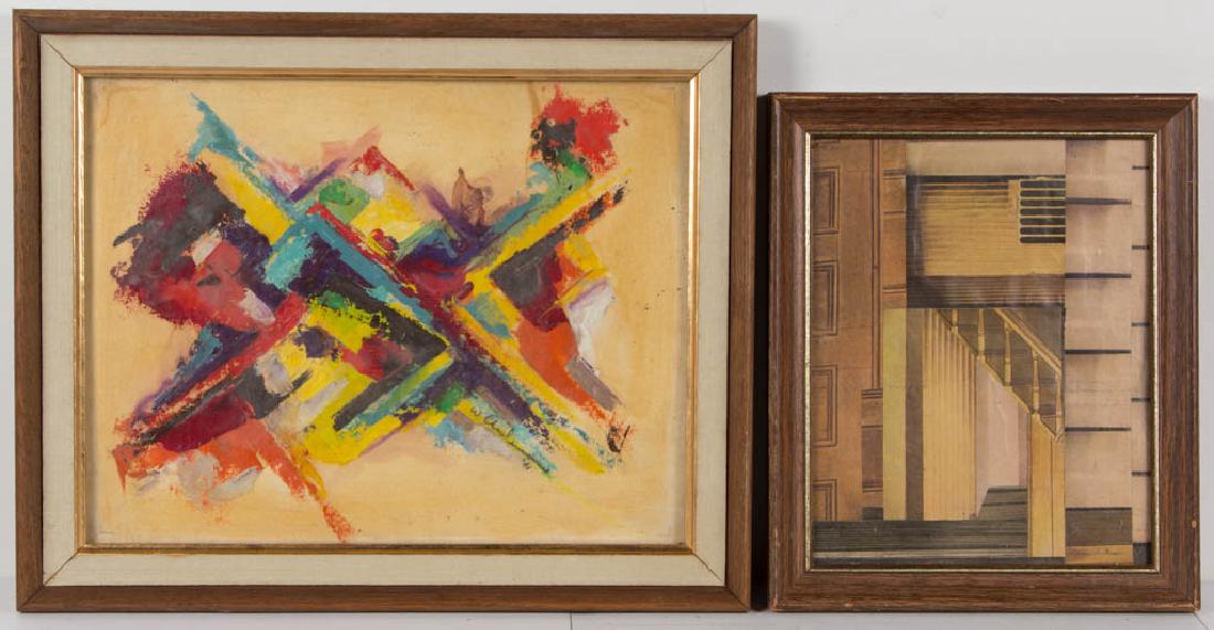 WINSLOW ANDERSON (AMERICAN, 1917-2007) ABSTRACT (1 of 7)