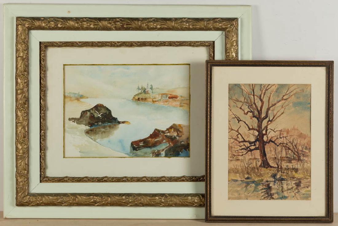 AMERICAN SCHOOL (20TH CENTURY) COASTAL LANDSCAPE (1 of 5)