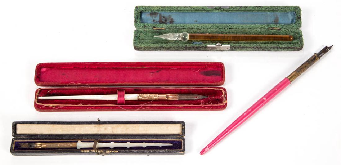 ASSORTED VINTAGE DIP PENS, LOT OF FOUR (1 of 1)