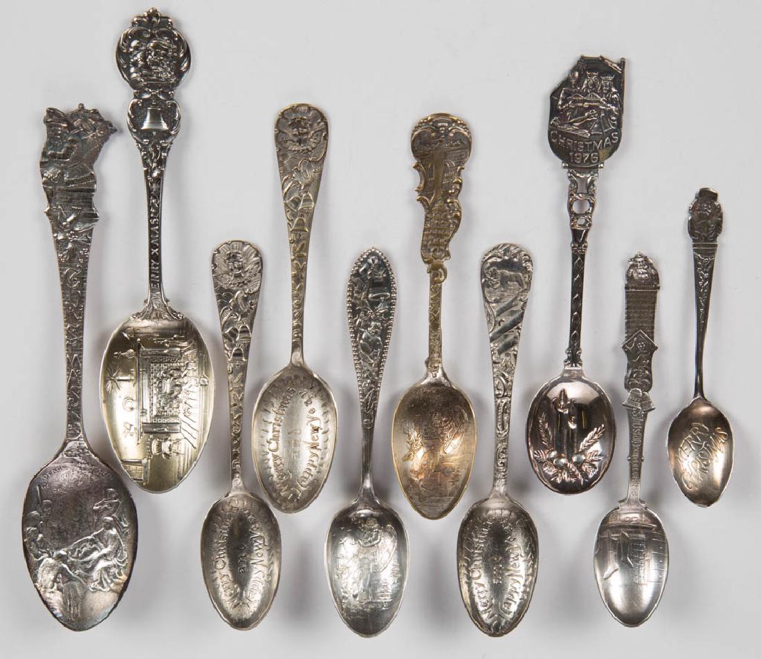 ASSORTED STERLING SILVER AND OTHER CHRISTMAS SOUVENIR (1 of 1)