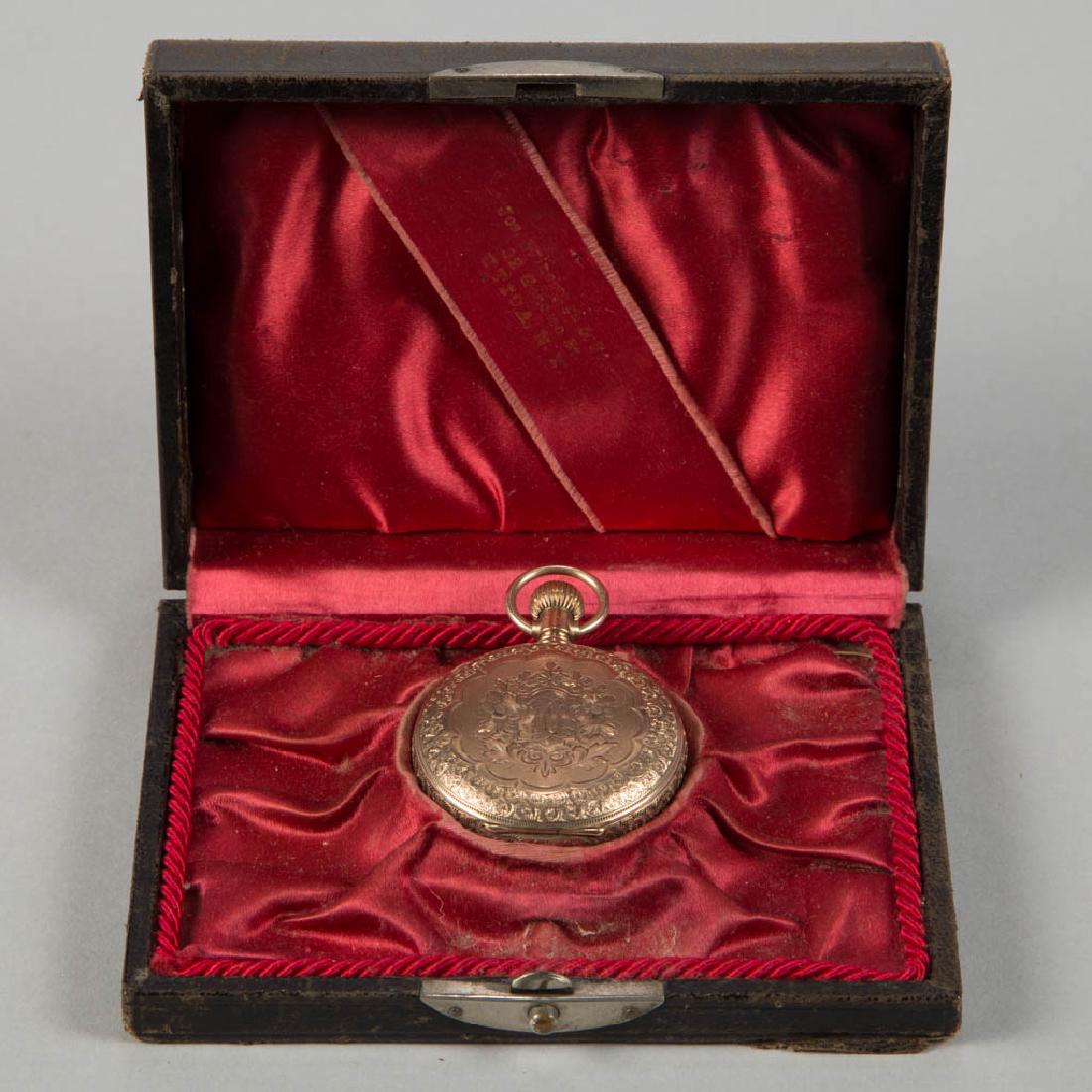 ELGIN 7-JEWEL MAN'S MODEL 1 POCKET WATCH (1 of 5)