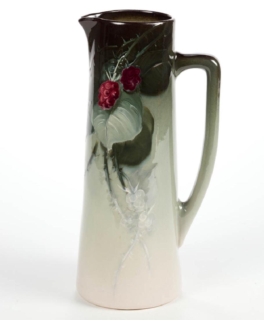 WELLER EOCEAN ART POTTERY TANKARD PITCHER (1 of 3)