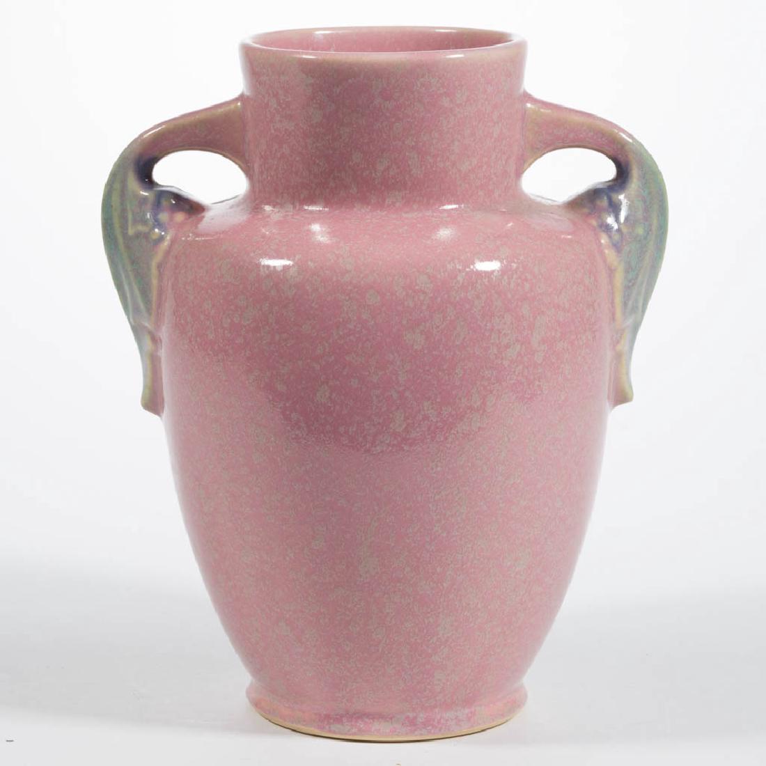 ROSEVILLE TUSCANY ART POTTERY VASE (1 of 1)