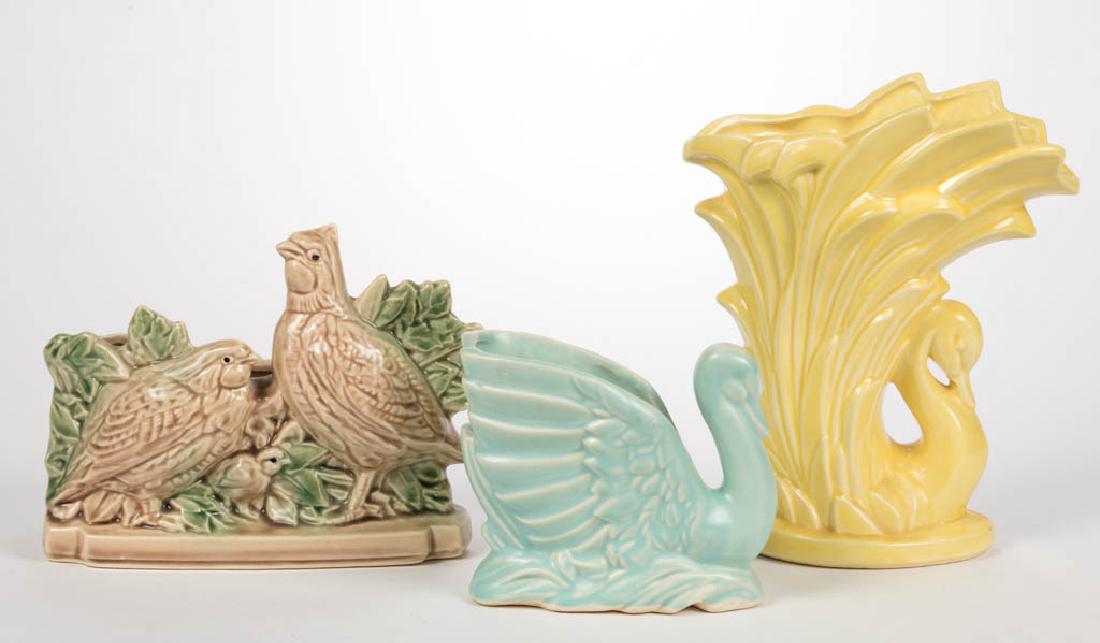 MCCOY ART POTTERY ARTICLES, LOT OF THREE (1 of 1)