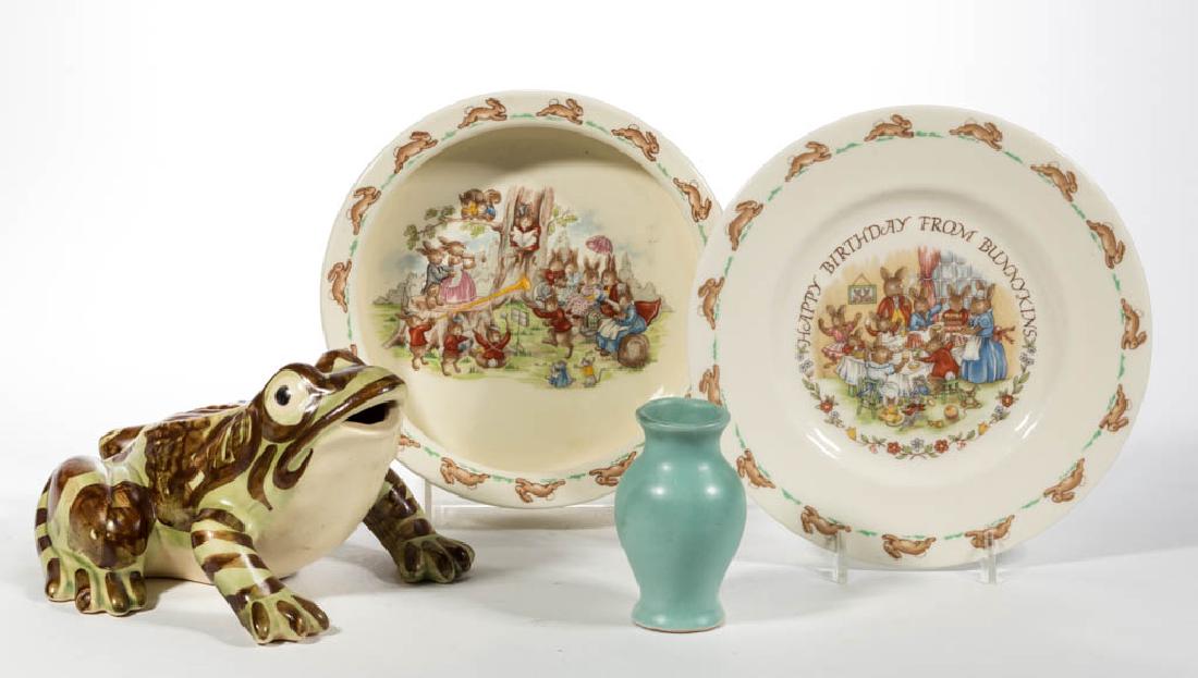 ASSORTED CERAMIC ARTICLES, LOT OF FOUR (1 of 1)