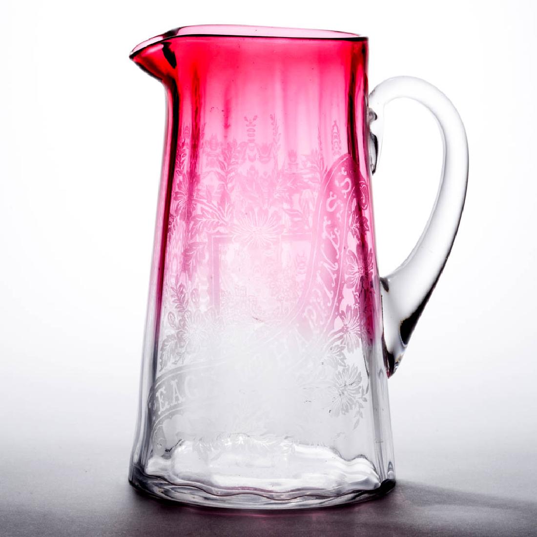 VICTORIAN PANEL-OPTIC WATER PITCHER (1 of 1)