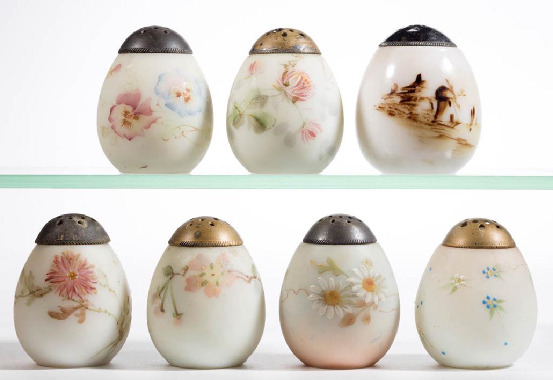 MT. WASHINGTON EGG SALT / PEPPER SHAKERS, LOT OF SEVEN (1 of 1)