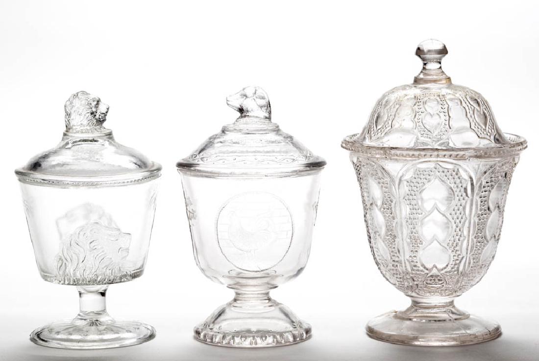 ASSORTED CHILDREN'S TOY COVERED SUGAR BOWLS, LOT OF (1 of 1)