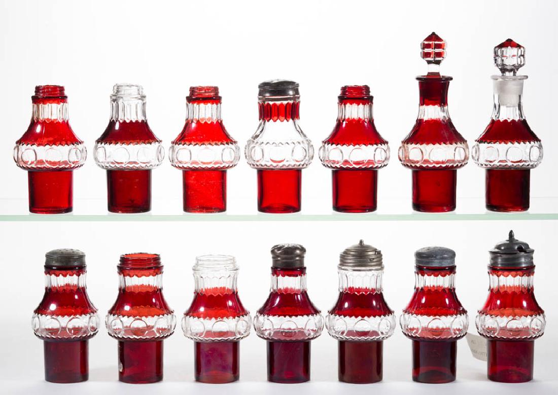 KING'S CROWN / EXCELSIOR (OMN) - RUBY-STAINED CASTER / (1 of 1)