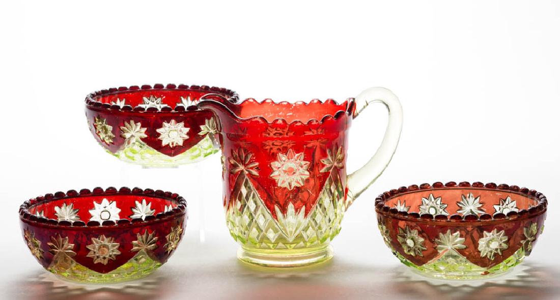 RIVERSIDE NO. 508 / NATIONAL STAR - RUBY-STAINED TABLE (1 of 1)