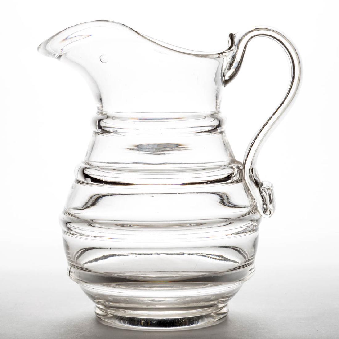 BLOWN-MOLDED FOUR RING WATER PITCHER (1 of 1)