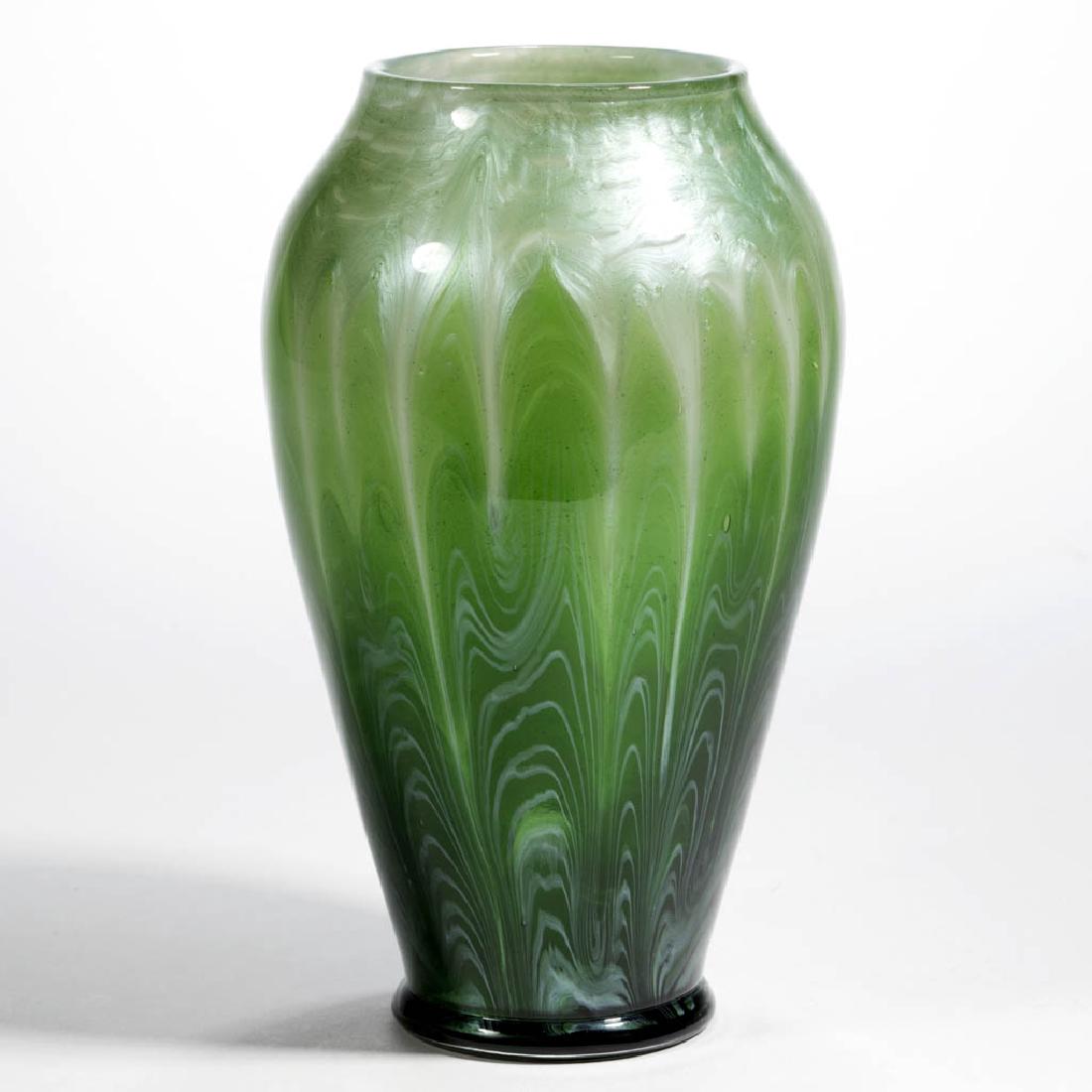 LOETZ ATTRIBUTED TITANIA ART GLASS VASE (1 of 3)