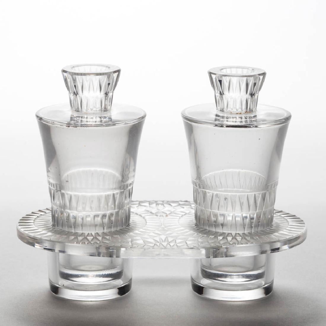 LALIQUE ART GLASS PERFUME SET (1 of 1)