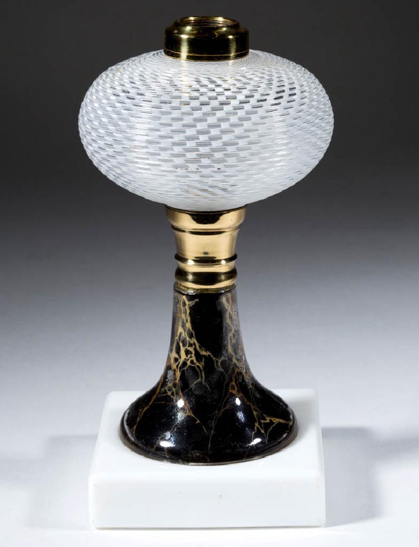 REED OVAL KEROSENE STAND LAMP (1 of 1)