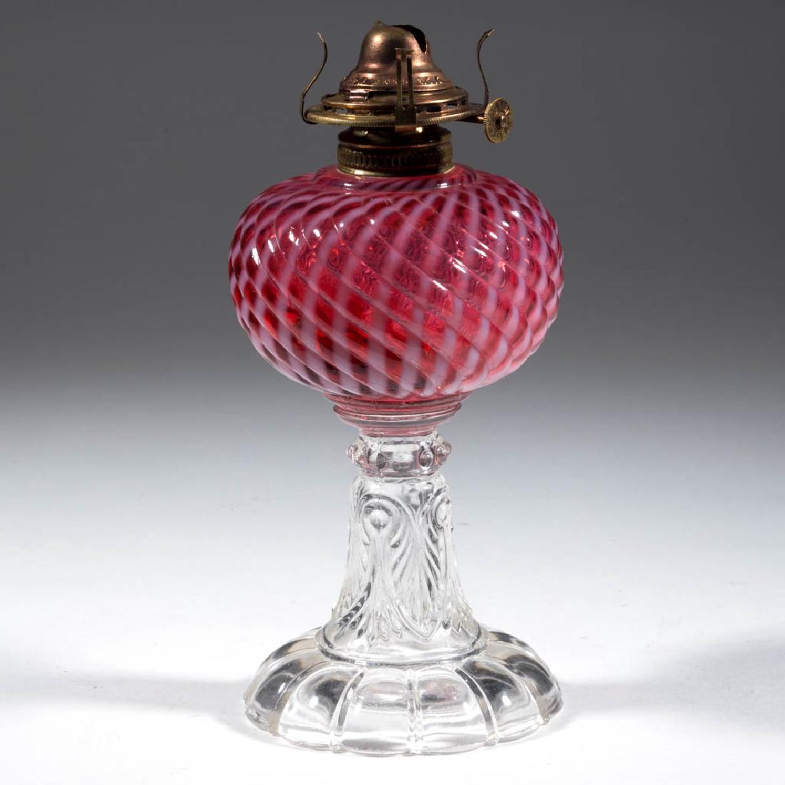 SHELDON SWIRL STAND LAMP (1 of 1)