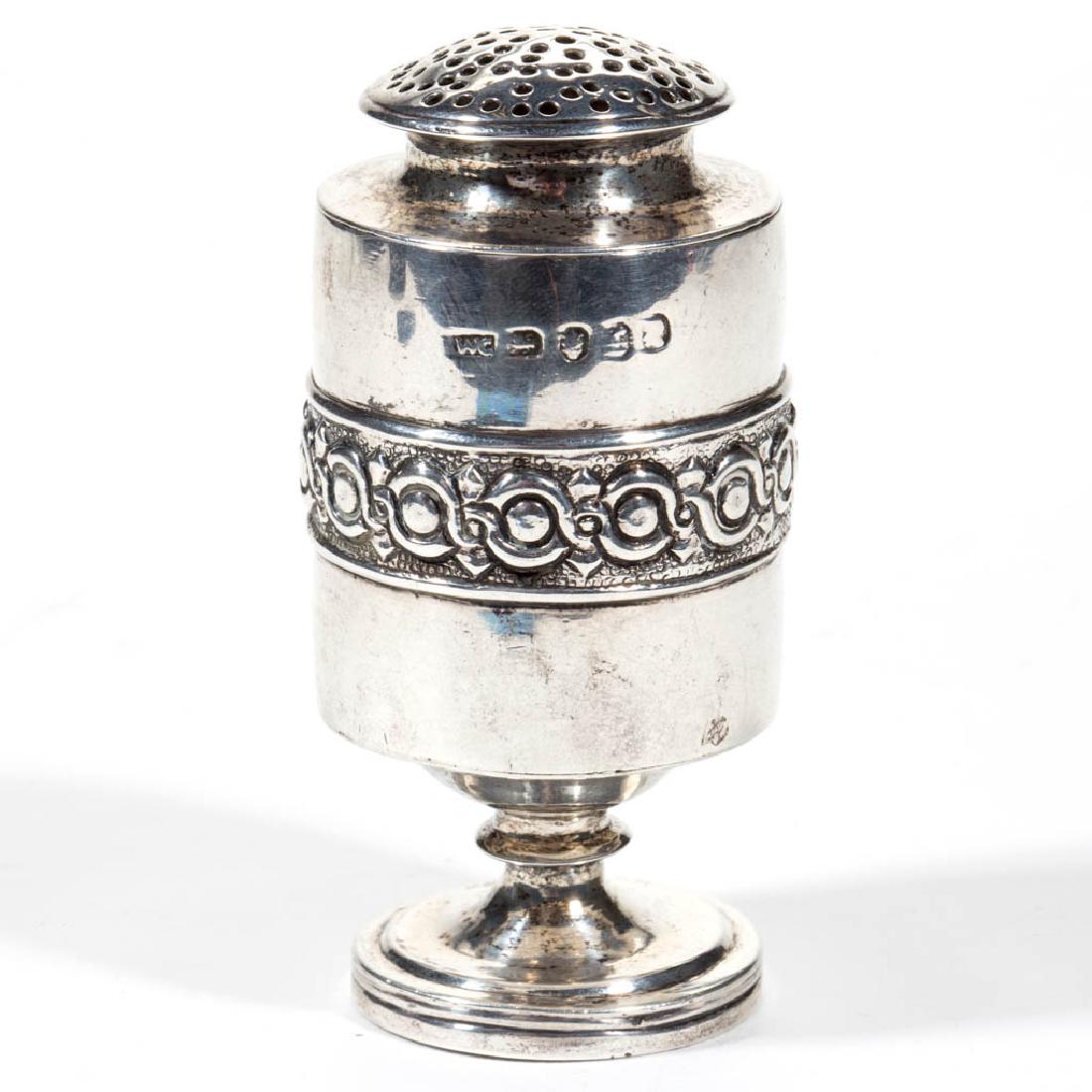 ENGLISH STERLING SILVER PEPPER POT (1 of 1)