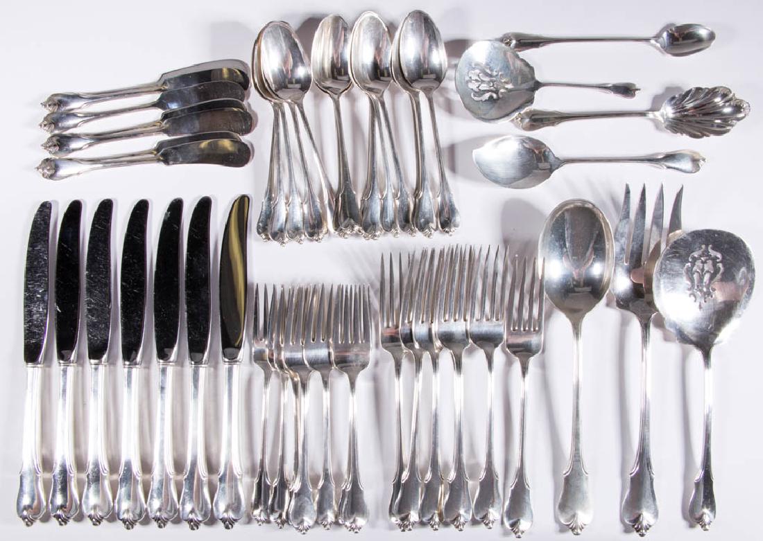 WALLACE "GRAND COLONIAL" STERLING SILVER FLATWARE (1 of 1)