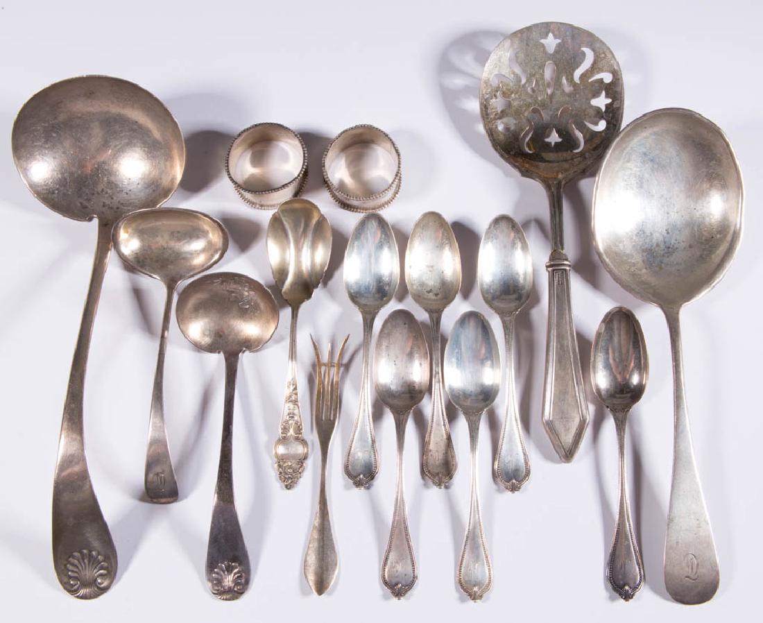 AMERICAN STERLING SILVER TABLE AND SERVING ARTICLES, (1 of 1)