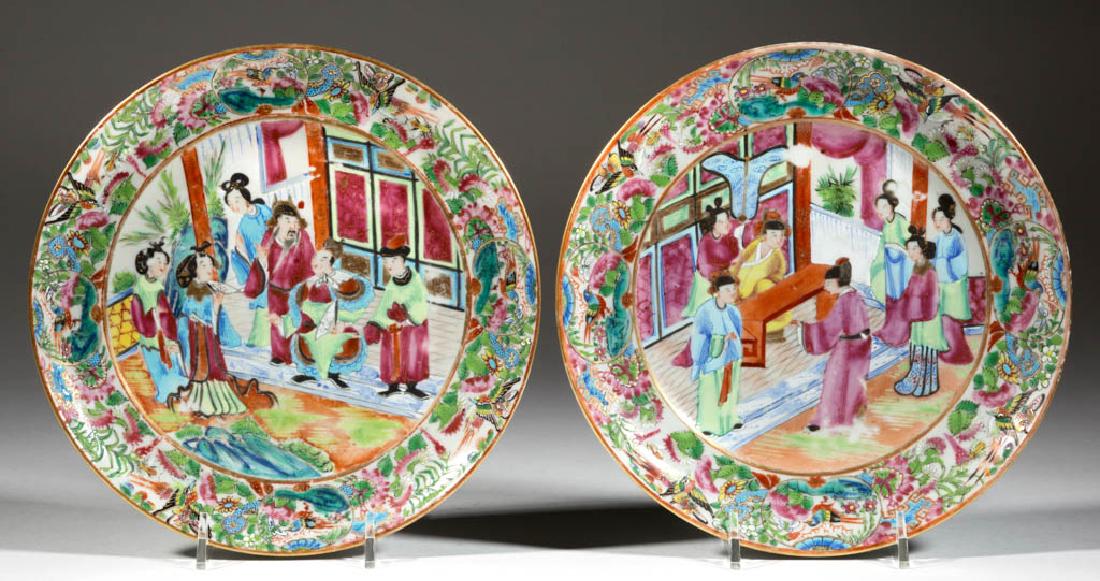 CHINESE FAMILLE ROSE / ROSE MEDALLION PORCELAIN PAIR OF (1 of 5)